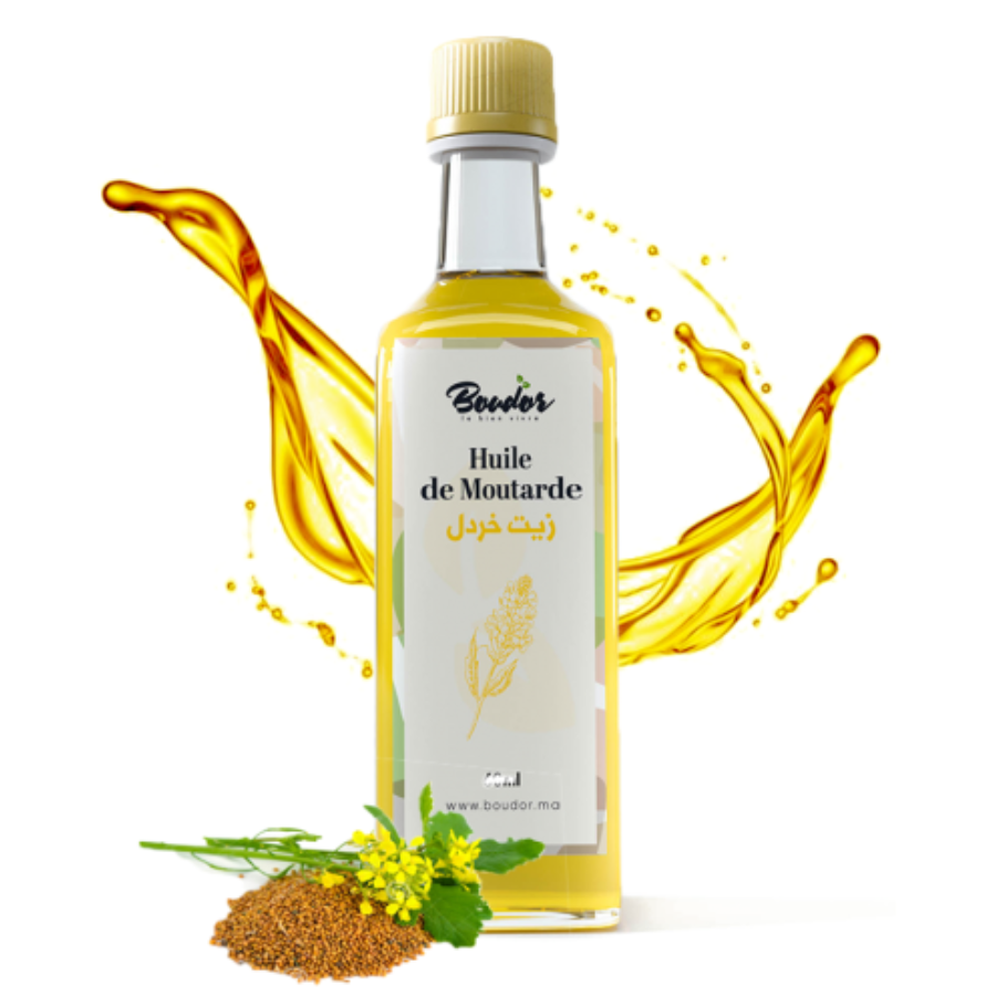 Huile de moutarde 1L L'huile de - Épices de l'Inde