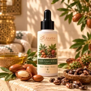 Huile Argan & Ricin JOUDOR 50 ml — زيت الأركان والخروع جودور