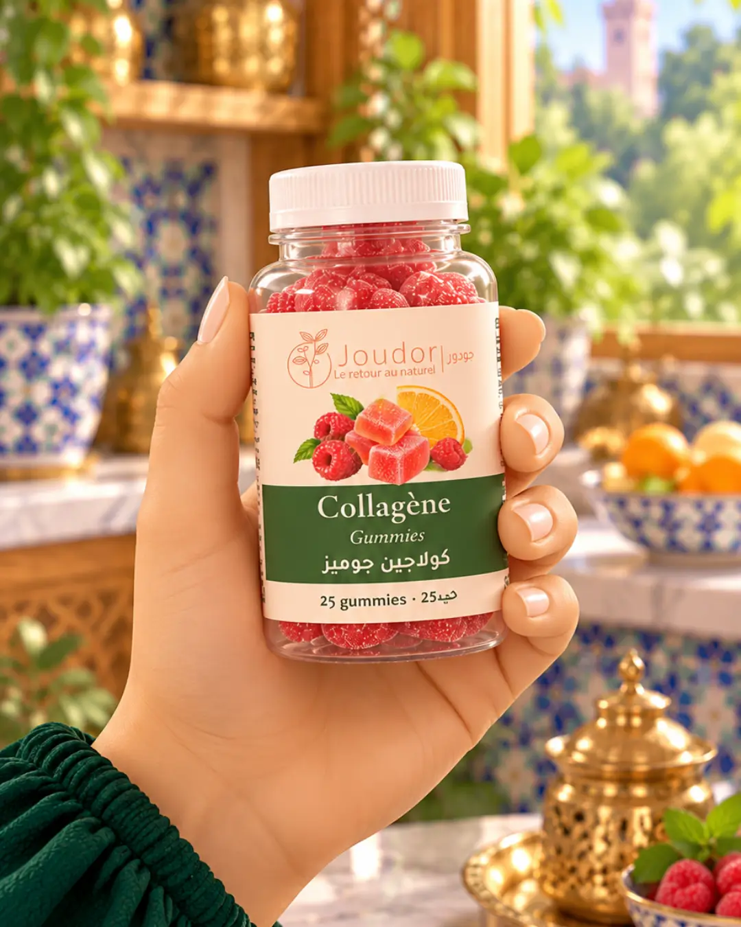 Collagène Gummies JOUDOR 25 gummies : flacon