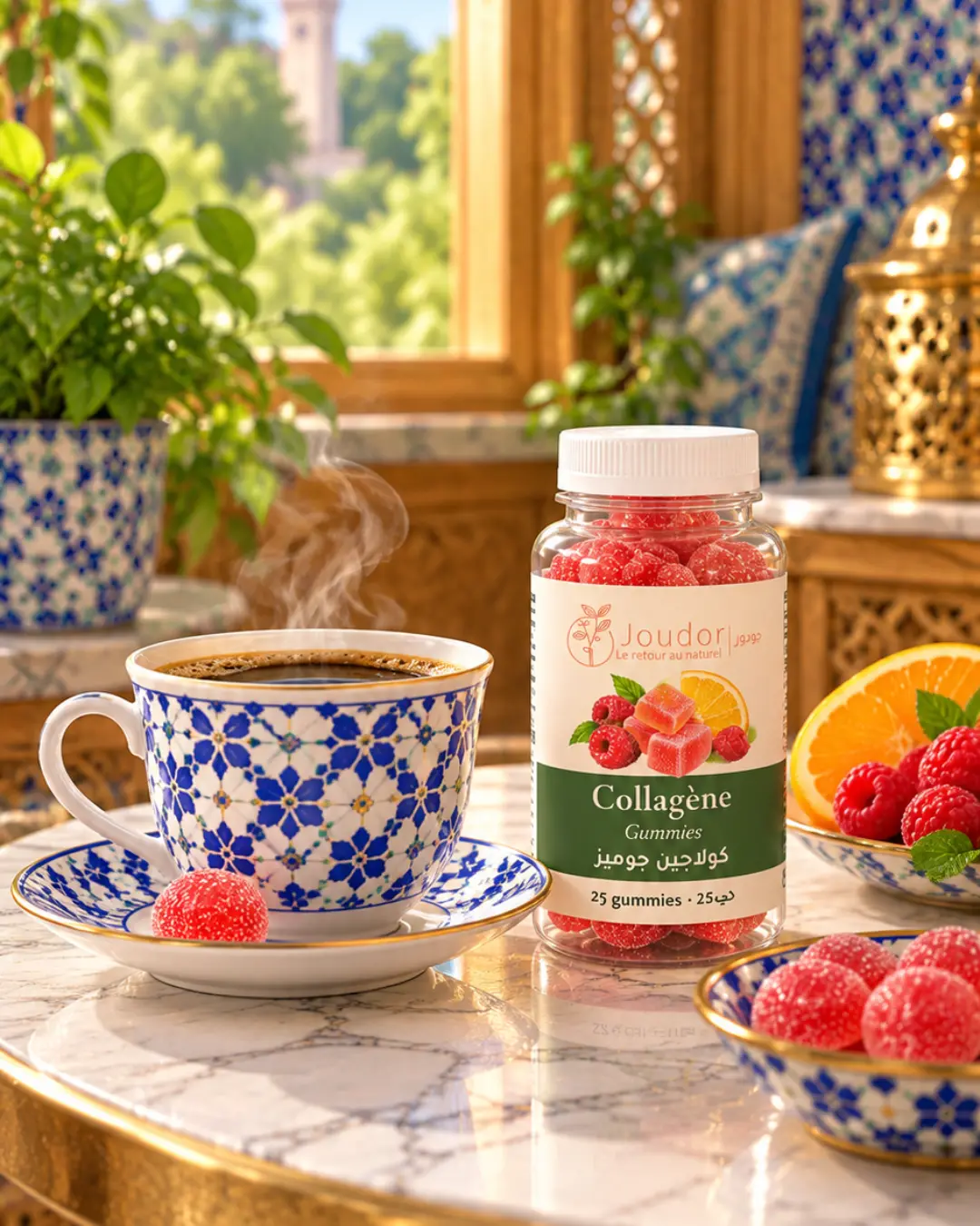 Collagène Gummies JOUDOR 25 gummies : ingrédients