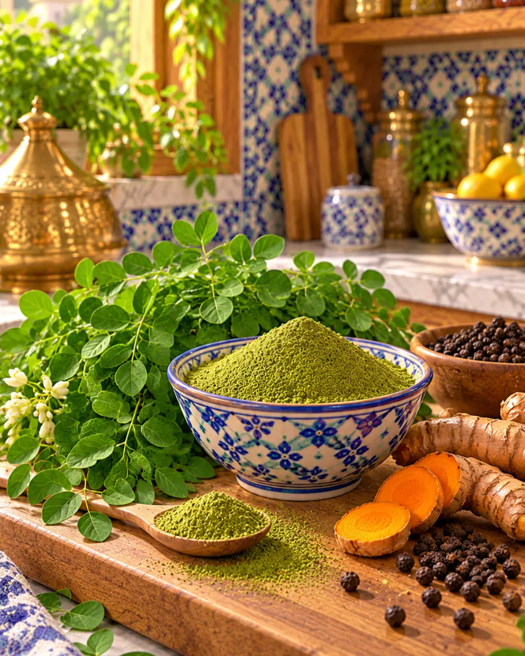 Moringa JOUDOR 30 gélules : flacon en main